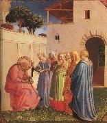 Fra Angelico The Naming of John the Baptist oil on canvas